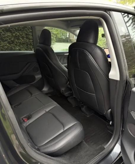 After deep clean on Tesla